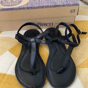 BORN Leather Sandals